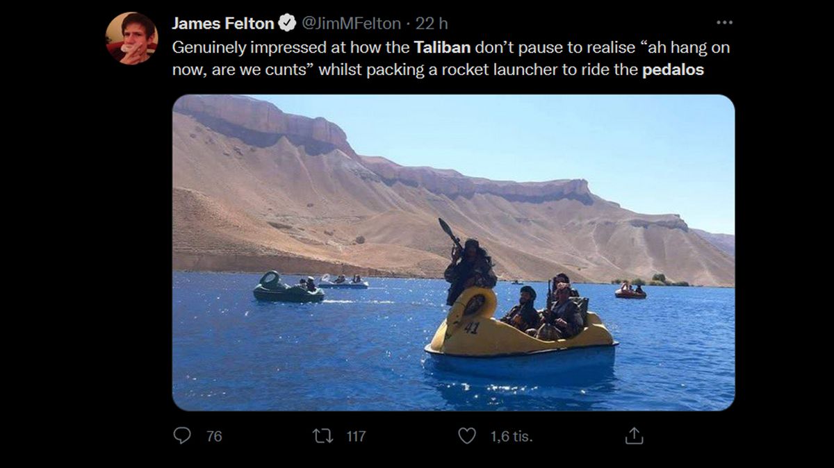 Tálibové vyrazili na šlapadla